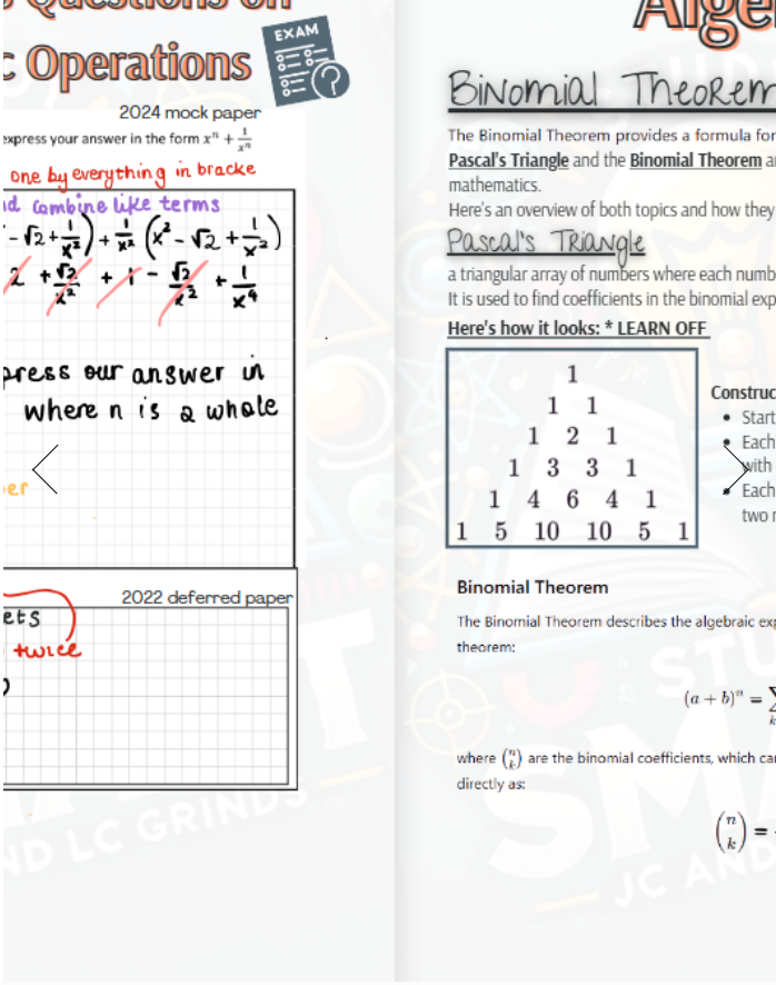 Digital - Leaving Certificate Maths Higher Level Exam Focused Book