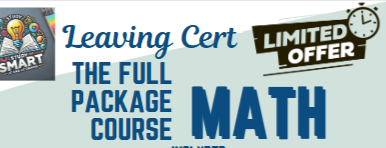 Full Package Course  - Leaving Certificate Maths Ordinary Level