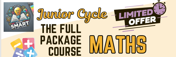 Full Package Course  - Junior Certificate Maths Higher Level