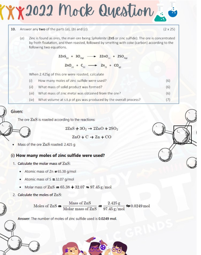 Physical Copy - Leaving Certificate Chemistry Higher Level Exam Focused Book